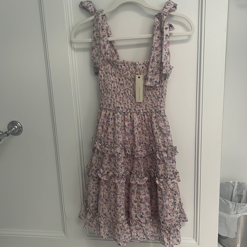 Sweet en Forme floral mini dress